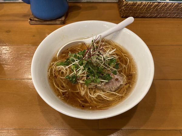 「醤油SOBA」@麺屋 Hulu-luの写真