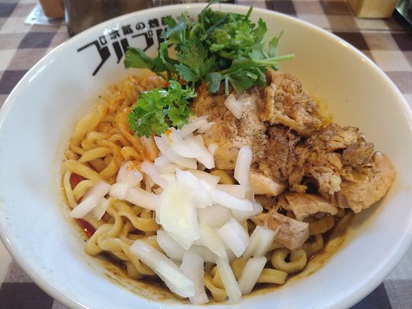 「(限定)担々まぜそば」@本気の焼豚 プルプル食堂の写真