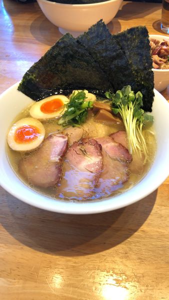 「特製塩そば(全部のせ)」@麺処 いち林の写真