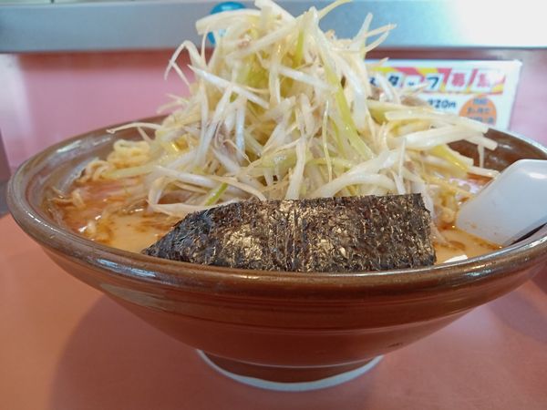 「辛口ネギ味噌ラーメン」@ラーメンショップ 加瀬店の写真