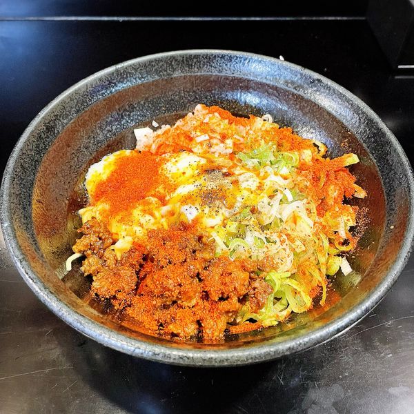 「広島風汁なし担々麺」@自家製麺 KANARIの写真