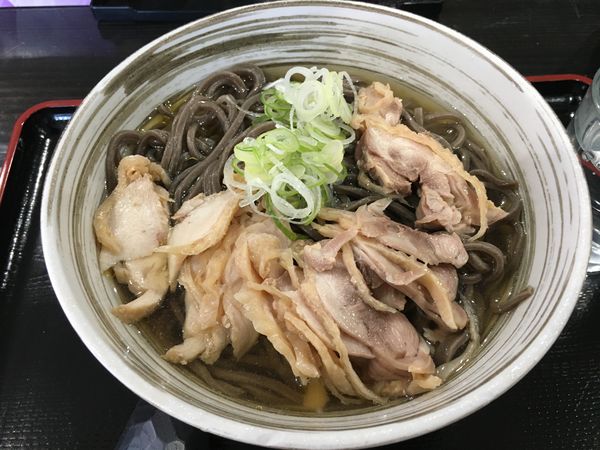 「冷たい肉そば 並」@肉そば 藤七 本町分店の写真