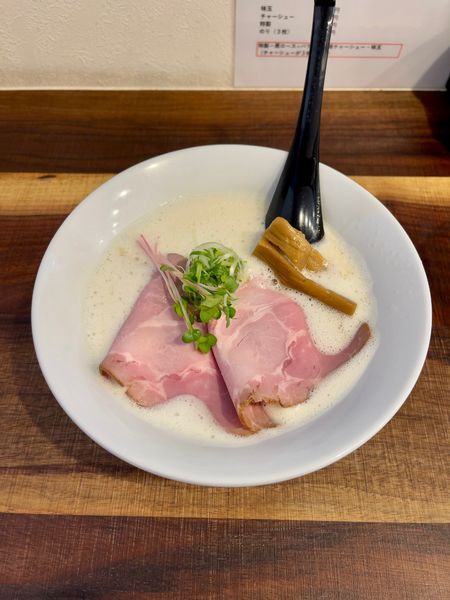 「鶏貝塩（850円）」@ラーメン家 煌の写真