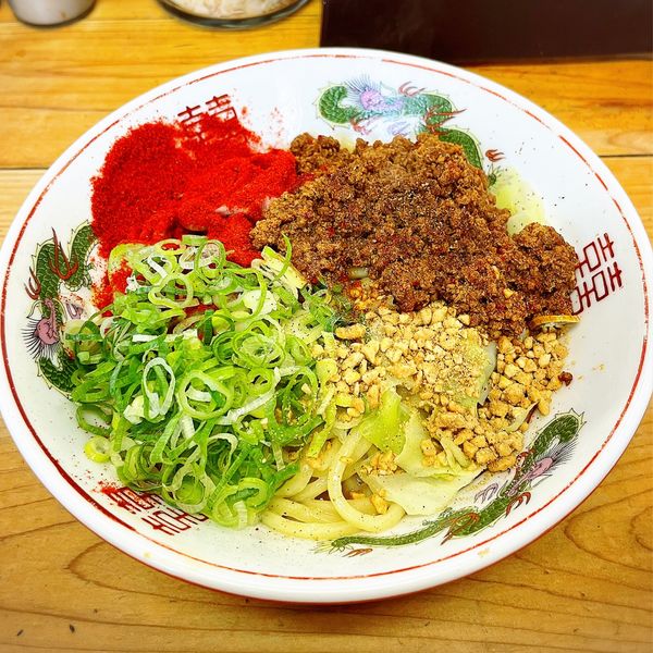 「汁なし担々麺」@自家製麺 てんかの写真