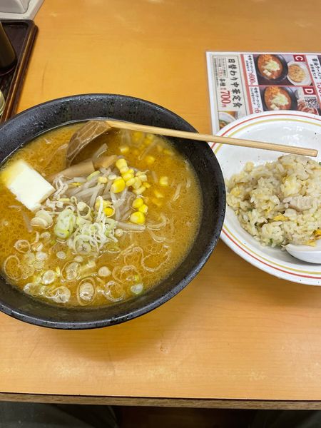「味噌バターコーン　600円」@天下一 五反田店の写真