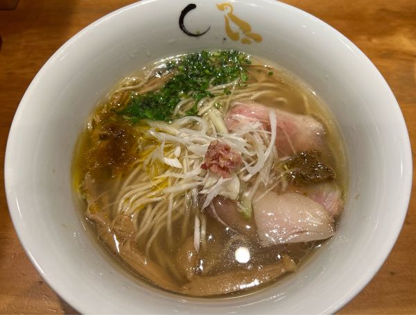 「真鯛と蛤の塩そば」@SOBAHOUSE 金色不如帰 新宿御苑本店の写真