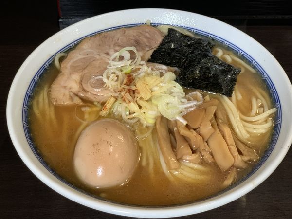 「塩ラーメン（中）＋味玉」@中華そば べんてんの写真