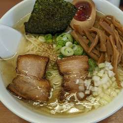 塩中華そば大味玉