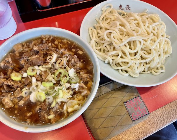 「チャーシューつけそば」@丸長 目白店の写真