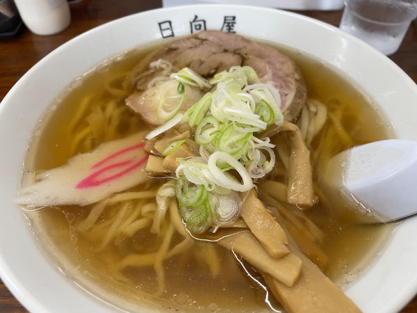 「ラーメン」@青竹手打ちラーメン 日向屋の写真