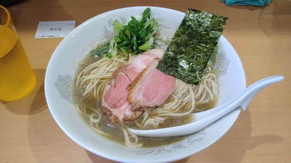 「煮干中華蕎麦¥880+和え玉¥200-」@北千住煮干中華蕎麦 かれんの写真
