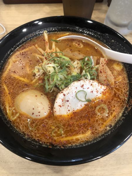 「味玉辛味噌ラーメン」@威風 渋谷センター街店の写真
