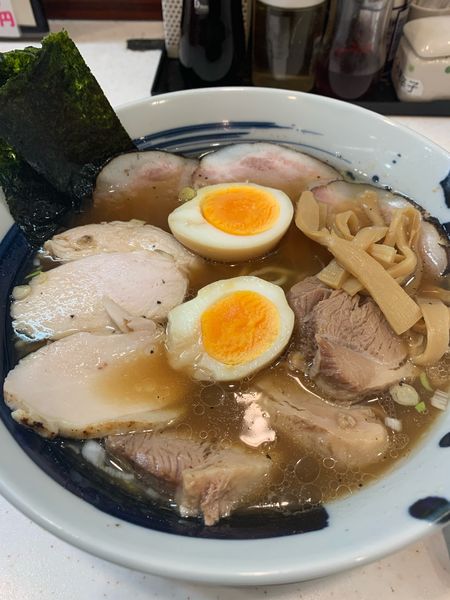 「特製肉ラーメン醤油(中太麺)」@食楽 なごみ家の写真