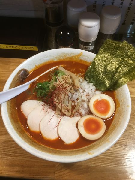 「濃厚鷄辛味噌」@麺匠ようすけ 鶏煮亭の写真