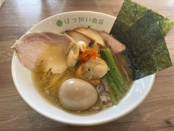 「【限定】鯛塩そば」@はつがい商店の写真