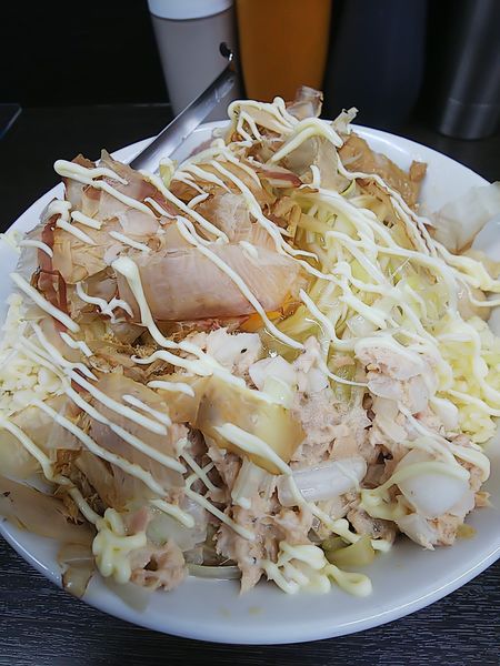 「冷し汁無し」@ラーメン二郎 川越店の写真