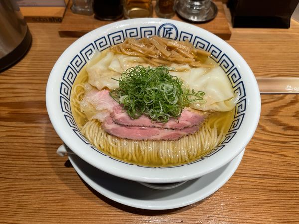 「塩ワンタンそば」@soba.shoの写真
