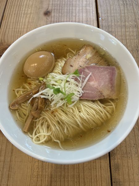 「潮味玉そば950円」@The Noodles & Saloon Kiriyaの写真