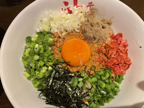 「台湾まぜそば並900円」@油そば つばさ 山形駅前店の写真