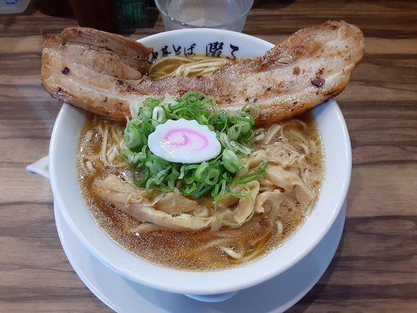 「中華そば　大盛り」@焼豚中華そば 啜るの写真