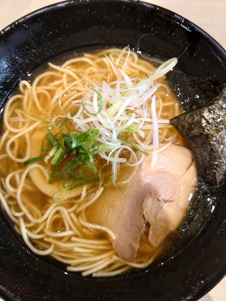 「青唐辛子の貝節塩ラーメン」@はま寿司 横浜上郷店の写真