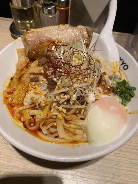 「特製坦々和え麺1200」@TOKYO UNDER GROUND RAMEN 頑者の写真