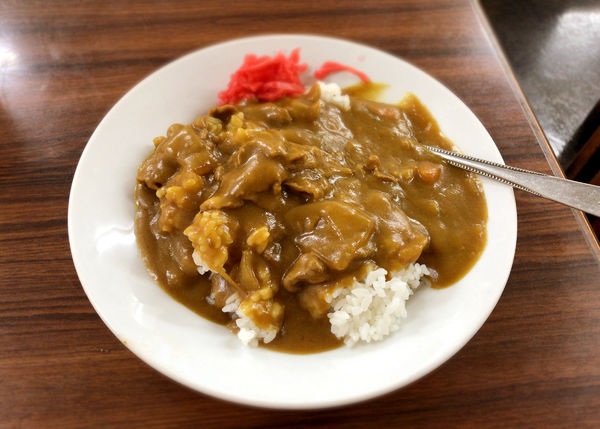 「カレーライス(430円)」@倉井ストアーの写真