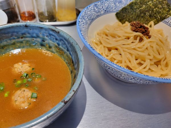 「濃厚魚介つけ麺」@麺屋 AMPMの写真