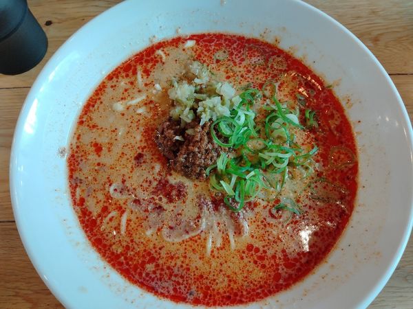 「担々麺辛さ4」@麺やすする 担担麺の写真