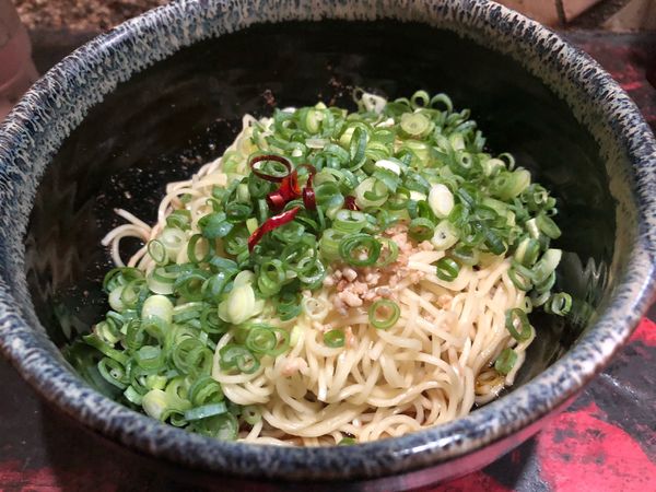 「汁なし担担麺」@きさくの写真