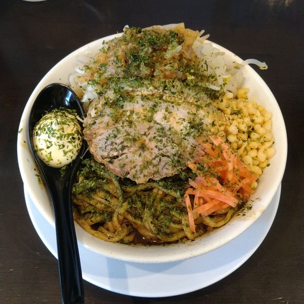 「【限定】G-まぜ with ヤキソバン」@ジャンクラーメン じおんの写真