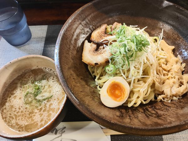 「塩つけ麺」@我羅奢の写真