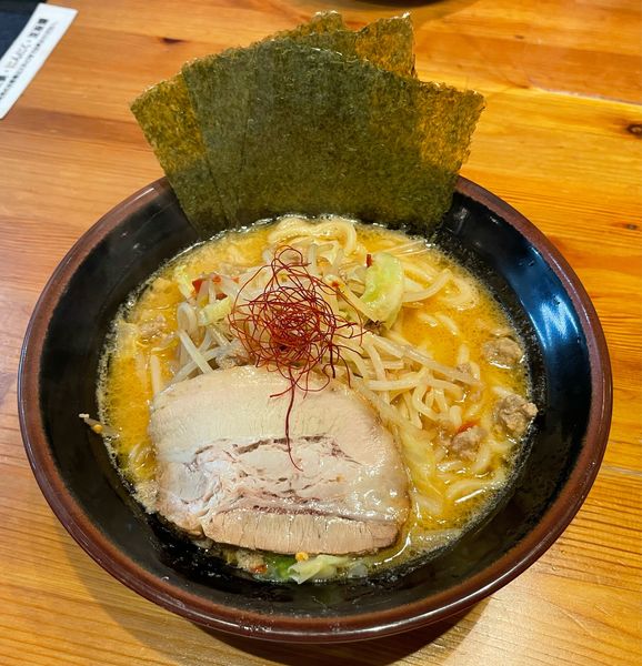 「味噌らーめん+ネギチャ丼  ￥850+￥0」@横浜家系ラーメン たくみ家 桜土浦インター店の写真