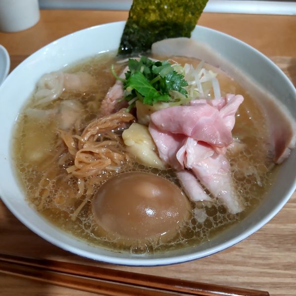 「特製塩らーめん（￥1,400）」@らーめん亭 ひなり竜王の写真