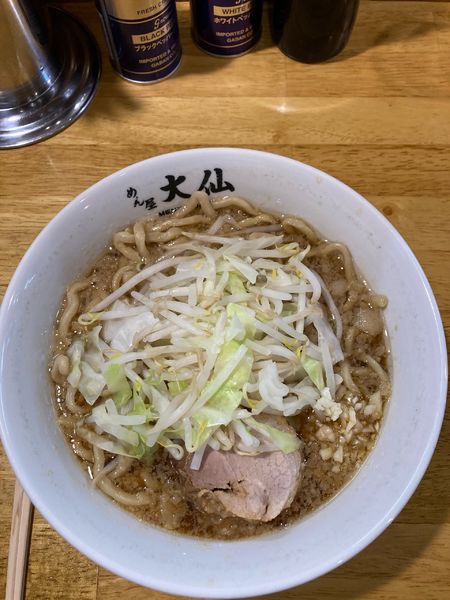 「ラーメン200g」@めん屋 大仙の写真