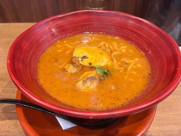 「カレーラーメン」@スパイス王国 岡山十日市店の写真