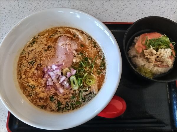 「金目鯛味噌らぁ麺」@麺屋 一閃花の写真
