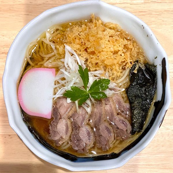 「温かい とり中華 ¥750円」@山形十割そば処 紅～BENI～の写真