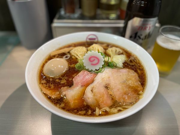 「特中華そば（大）¥1150」@横浜中華そば 維新商店の写真