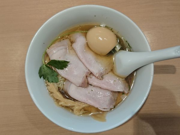 「特製トビウオの塩らーめん」@らぁ麺 はやし田 横浜店の写真