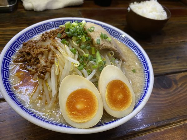 「旨辛無限大らーめん」@ラーメン無限大 船橋店の写真