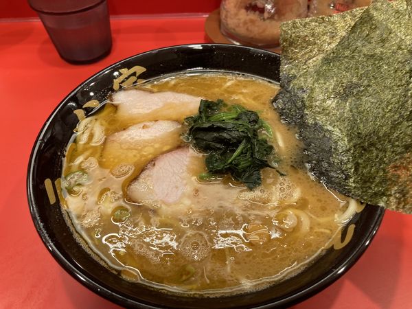 「ラーメン （麺柔らかめ）850円」@ラーメン家 がんくろの写真