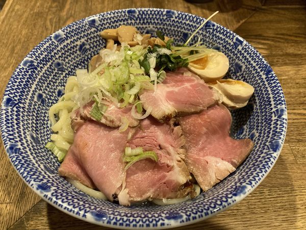 「油そば大盛＋特増し」@燦燦斗の写真