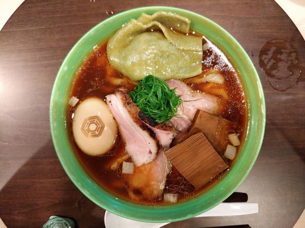 「特製手打中華蕎麦醤油・肉増し」@手打麺祭 かめ囲の写真