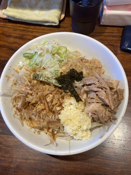 「冷やしまぜそば 限定」@マシマシラーメン 物語はここから始まるのだ。の写真