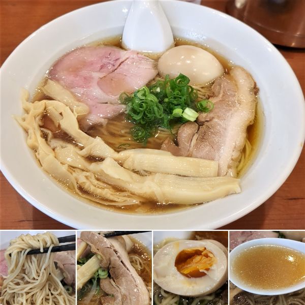 「味玉醤油ラーメン　930円」@中華そば 七麺鳥の写真