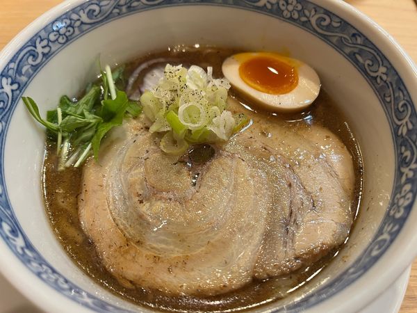 「7種の魚介塩そば」@鶏そば 風鈴の写真