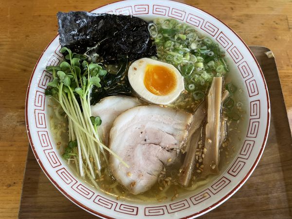 「塩ラーメン　￥７００」@ラーメンハウスSADAの写真