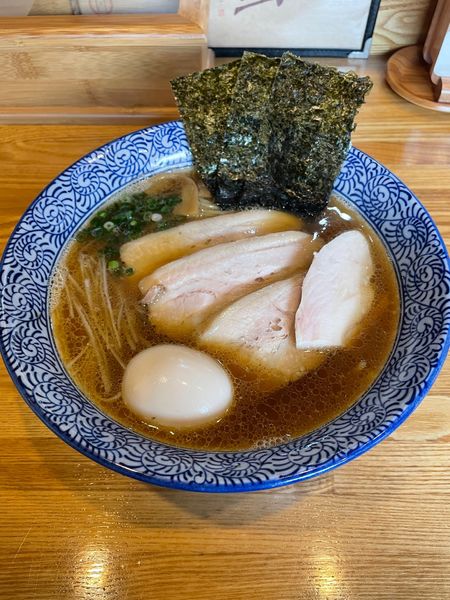 「特製中華そば　1000円」@中華そば 瓢の写真