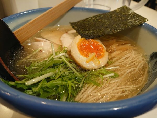 「柚子塩らーめん」@AFURI 新宿ルミネの写真